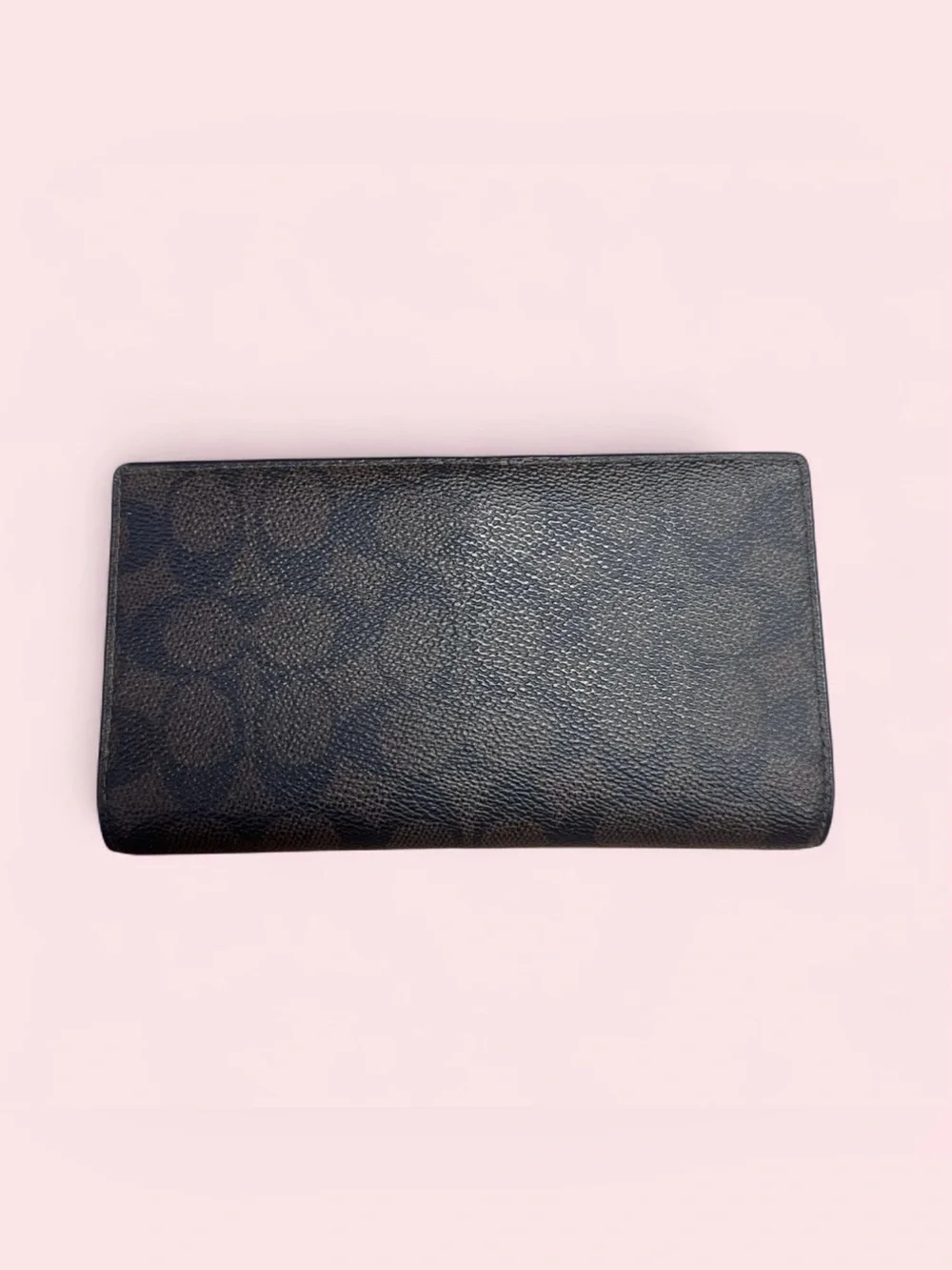 Coach Slim Zip Wallet in Signature Canvas
